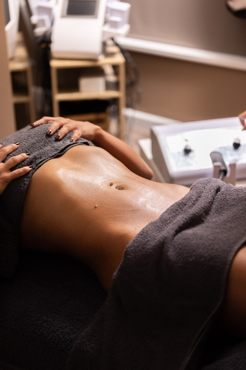 Body Sculpting And Massage Client after treatment